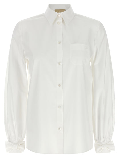 Valentino Garavani Weiße Baumwollbluse
