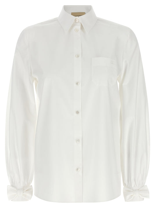 Valentino Garavani Weiße Baumwollbluse