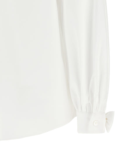 Valentino Garavani Weiße Baumwollbluse
