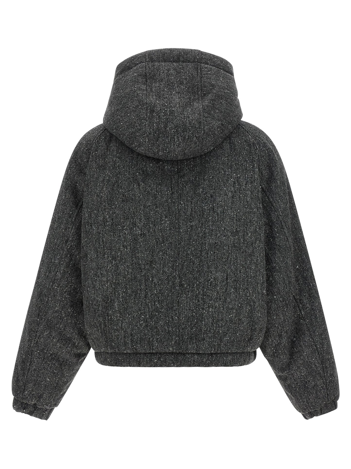 Brunello Cucinelli Graue Jacke aus reiner Schurwolle