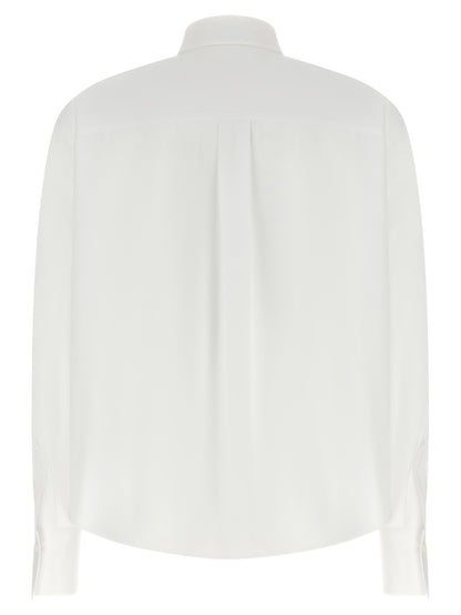 Brunello Cucinelli Weiße Baumwollbluse
