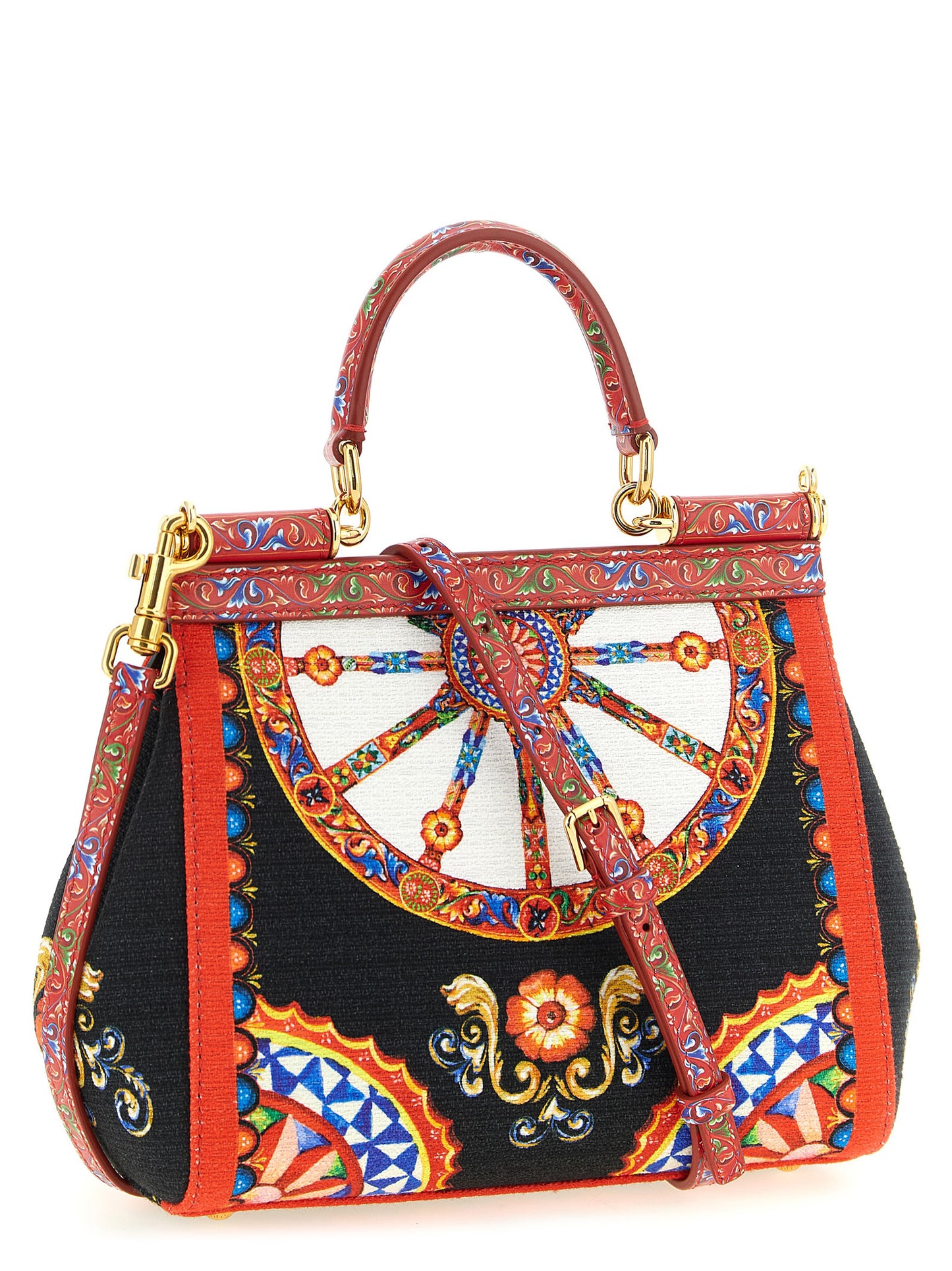 Dolce & Gabbana Multicolor Viscose Handbag