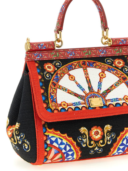 Dolce & Gabbana Multicolor Viscose Handbag