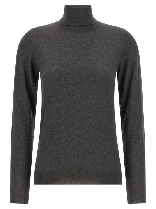 Brunello Cucinelli Grauer Kaschmir-Strickjacke