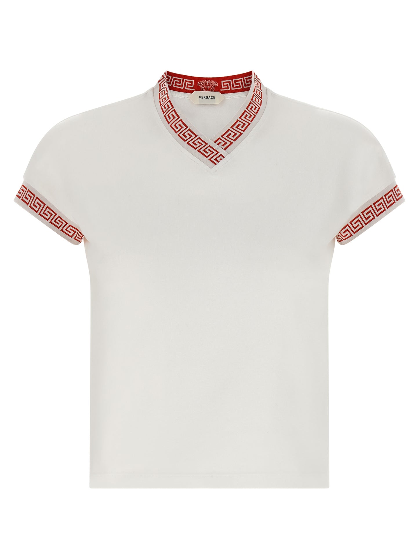 Versace Mehrfarbiges Baumwoll-T-Shirt