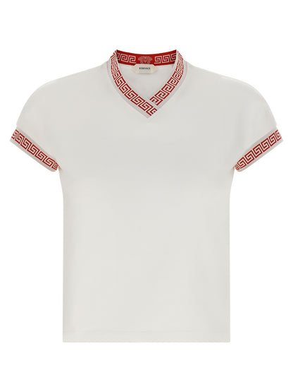 Versace Mehrfarbiges Baumwoll-T-Shirt