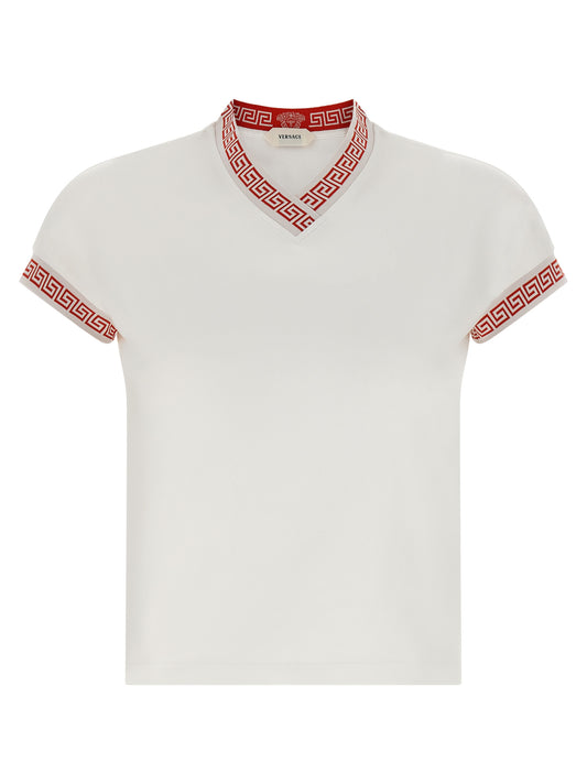 Versace Mehrfarbiges Baumwoll-T-Shirt