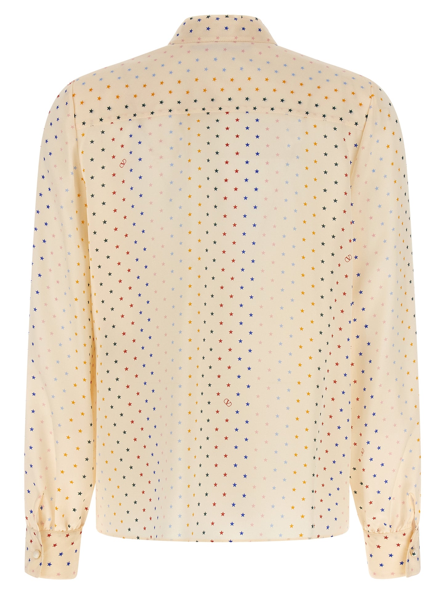 Valentino Garavani Mehrfarbige Seidenbluse