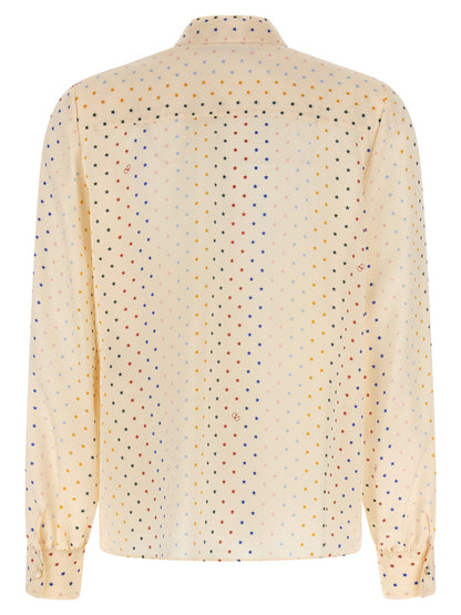 Valentino Garavani Mehrfarbige Seidenbluse