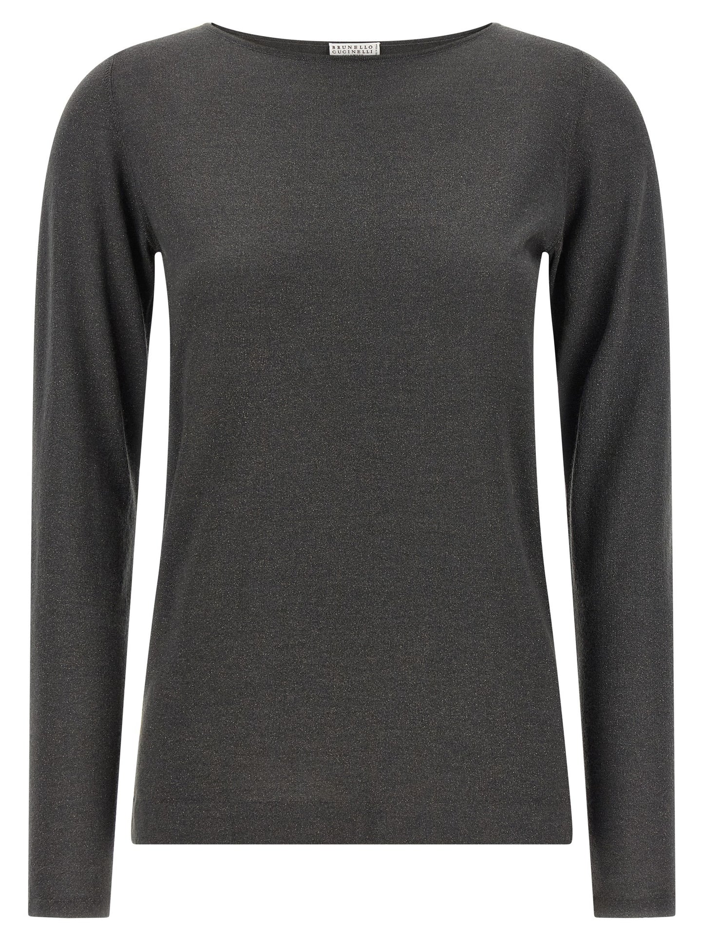 Brunello Cucinelli Grauer Kaschmir-Strickjacke