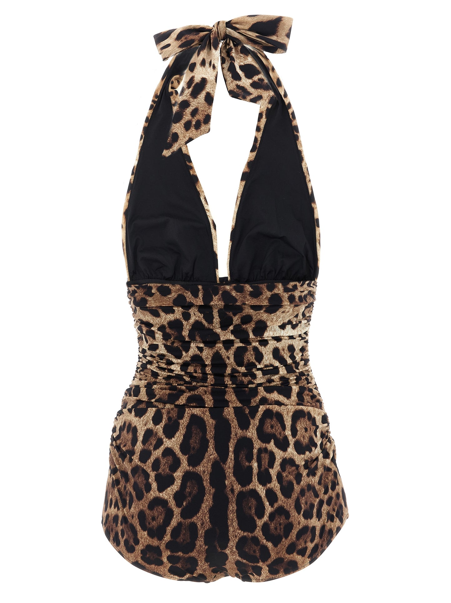 Dolce & Gabbana Brauner Einteiler aus Polyamid