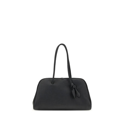 Jacquemus Schwarze Kalbsleder Bos Taurus Handtasche