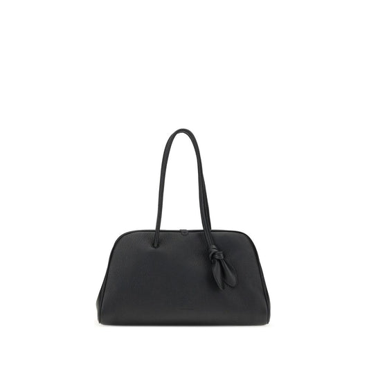 Jacquemus Schwarze Kalbsleder Bos Taurus Handtasche