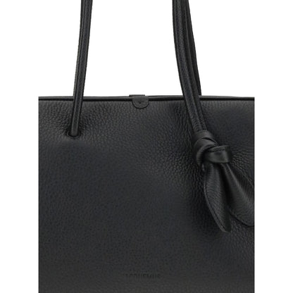 Jacquemus Schwarze Kalbsleder Bos Taurus Handtasche