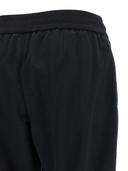 Brunello Cucinelli Schwarze Baumwoll-Jogginghose (Trainingshose)