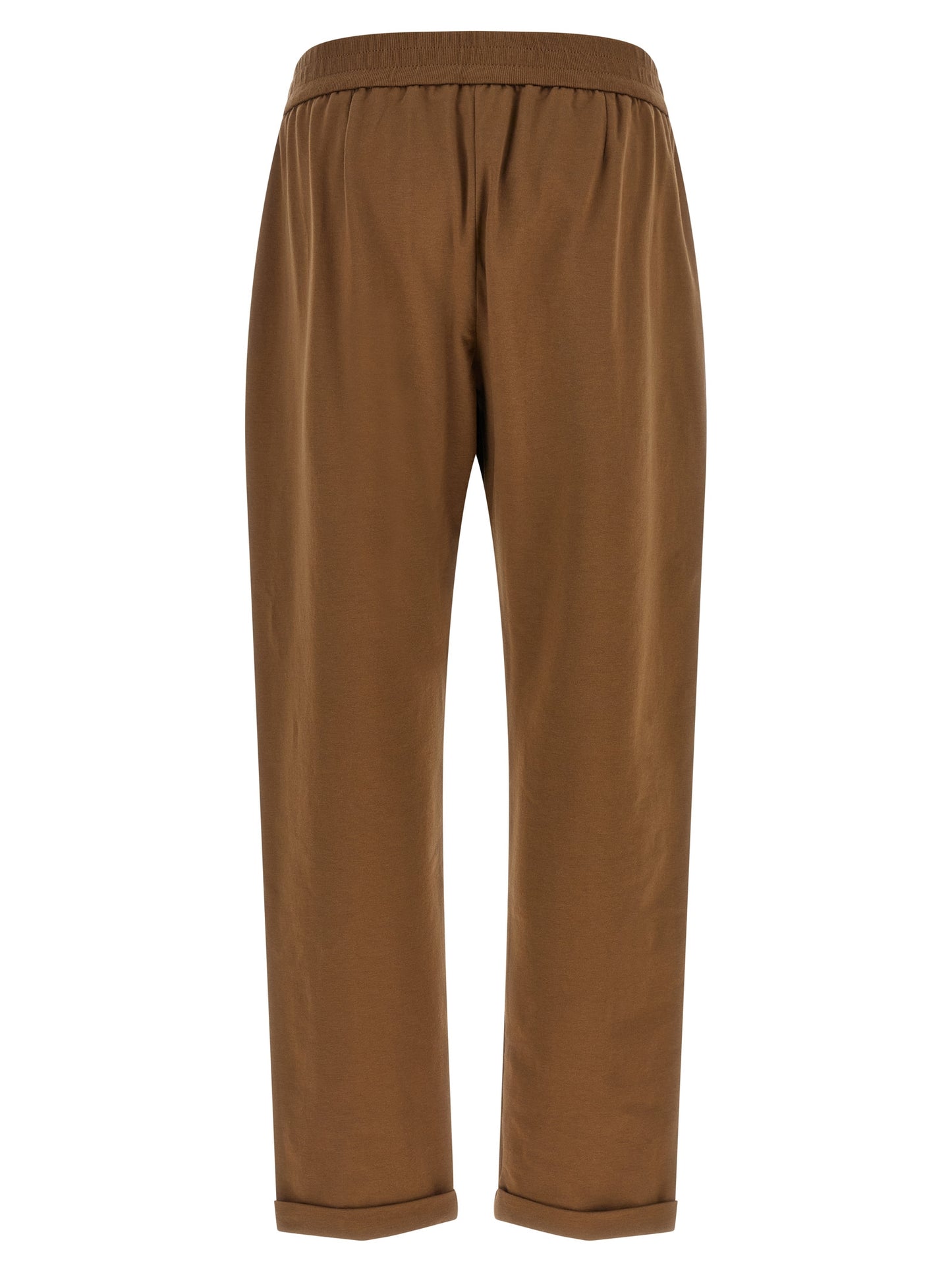 Brunello Cucinelli Braune Baumwoll-Jogginghose (Trainingshose)