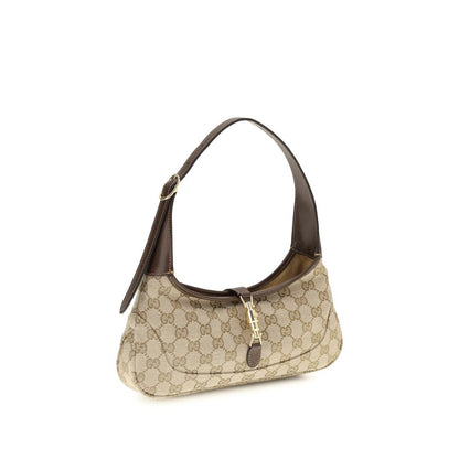 Gucci Beige Stoff-Handtasche