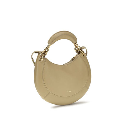 Chloé Beige Kalbsleder Bos Taurus Schultertasche