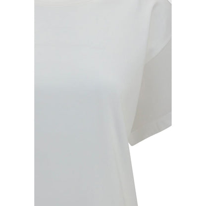 Brunello Cucinelli Weißes Baumwoll-T-Shirt