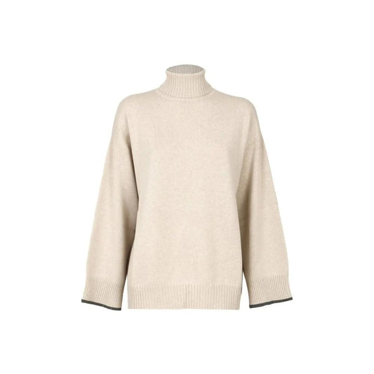 Brunello Cucinelli Beiger Kaschmirpullover