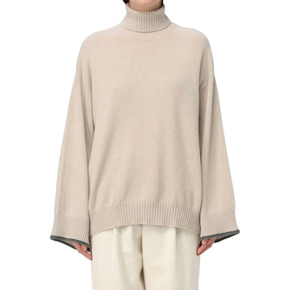 Brunello Cucinelli Beiger Kaschmirpullover