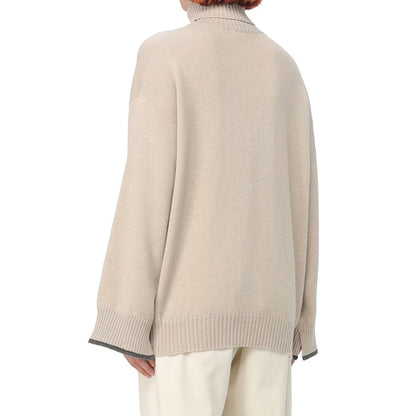 Brunello Cucinelli Beiger Kaschmirpullover