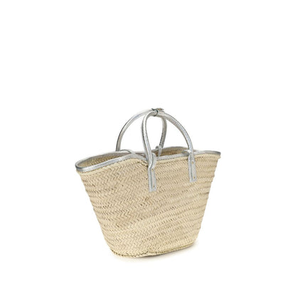 Jacquemus Beige Raffia Handtasche