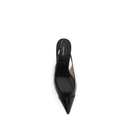 Tom Ford Schwarze Pumps aus Kalbsleder Bos Taurus
