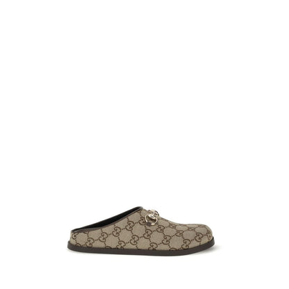 Gucci Beige Gummipantoletten