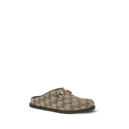 Gucci Beige Gummipantoletten