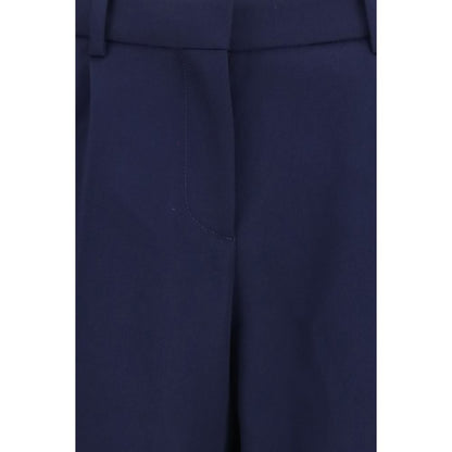 Balenciaga Blaue Wollhose Oves Aries