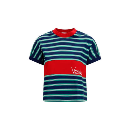 Versace Mehrfarbiges Baumwoll-T-Shirt