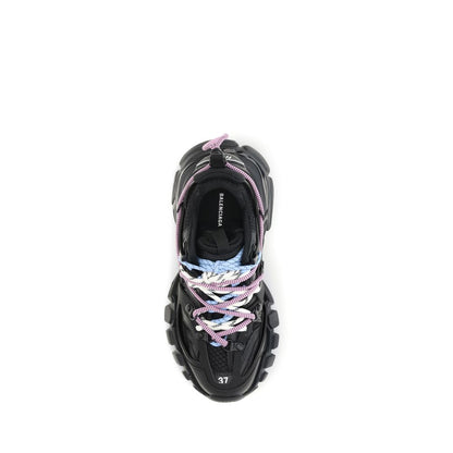 Balenciaga Schwarze Sneaker aus Polyester für sportliche Looks