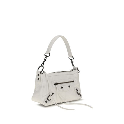 Balenciaga Weiße Kalbsleder Bos Taurus Handtasche