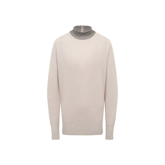 Brunello Cucinelli Beiger Kaschmirpullover