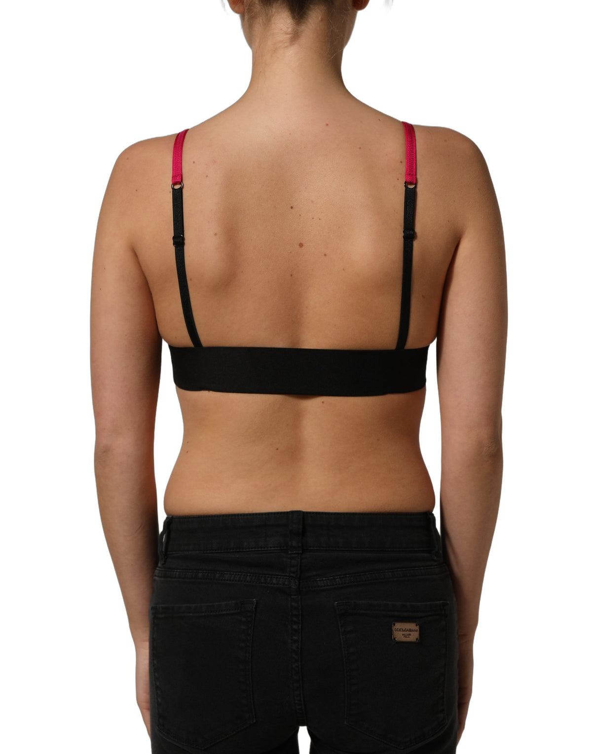 Dolce & Gabbana Pink Nylon Tank Top