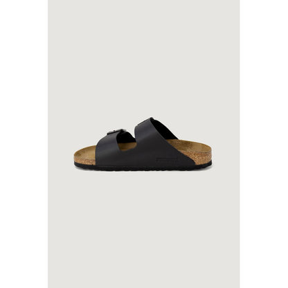 Birkenstock Schwarze Kunstleder-Slipper