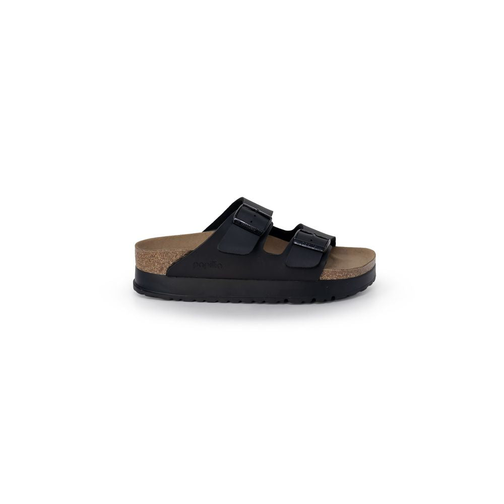 Birkenstock Schwarze Sandalen mit Plateau aus Synthetik