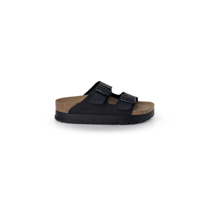Birkenstock Schwarze Sandalen mit Plateau aus Synthetik