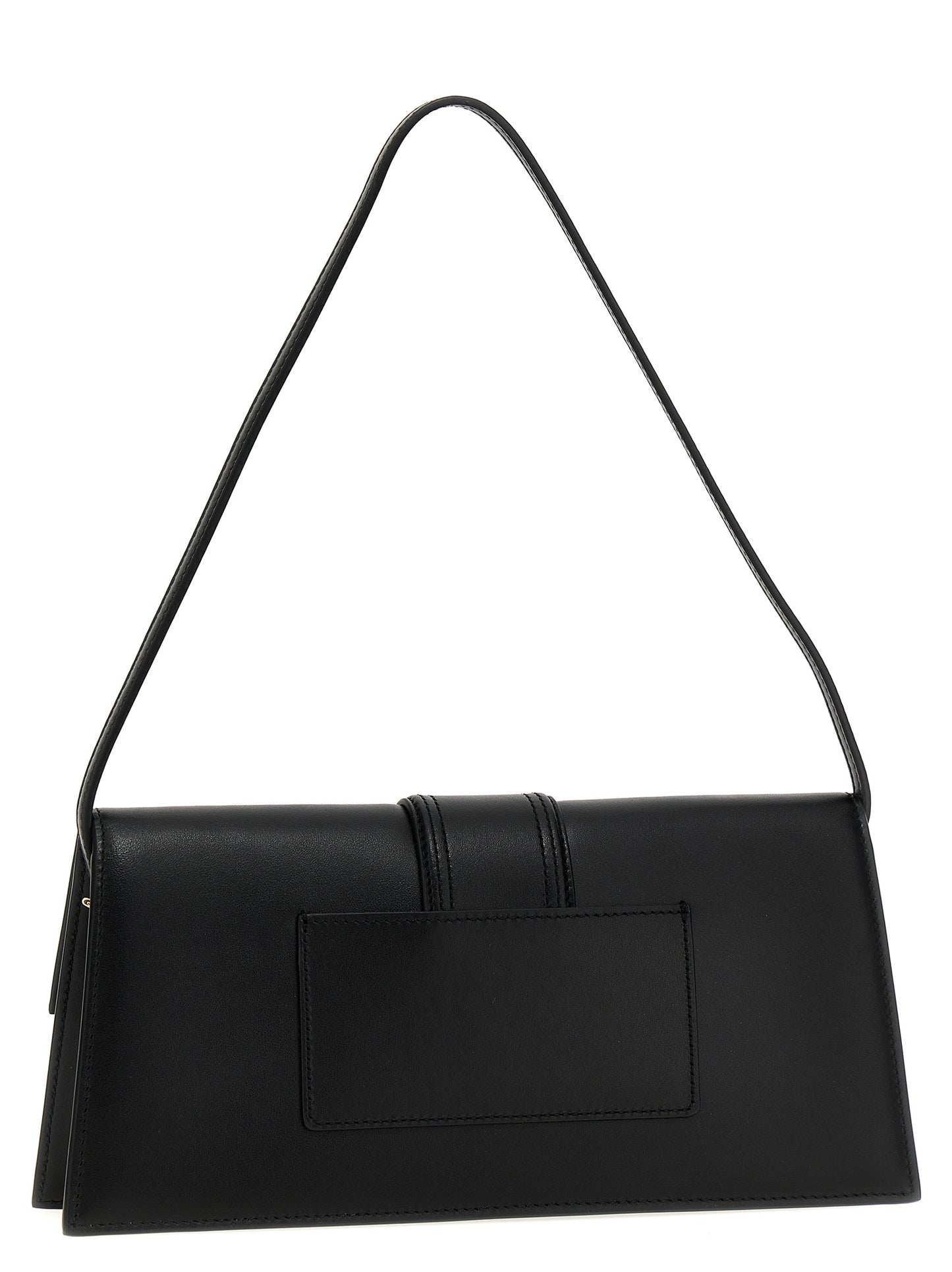Jacquemus Schwarze Schultertasche aus Rindsleder