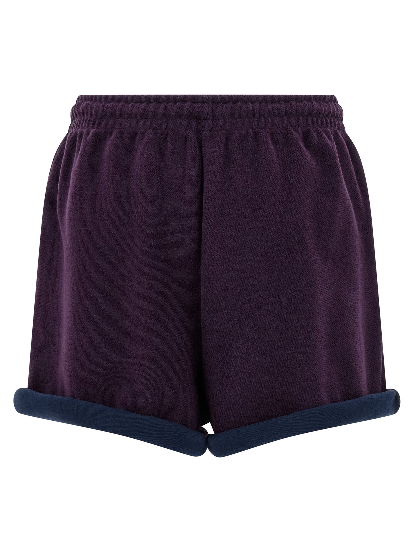 The Attico Lila Baumwoll-Bermudashorts