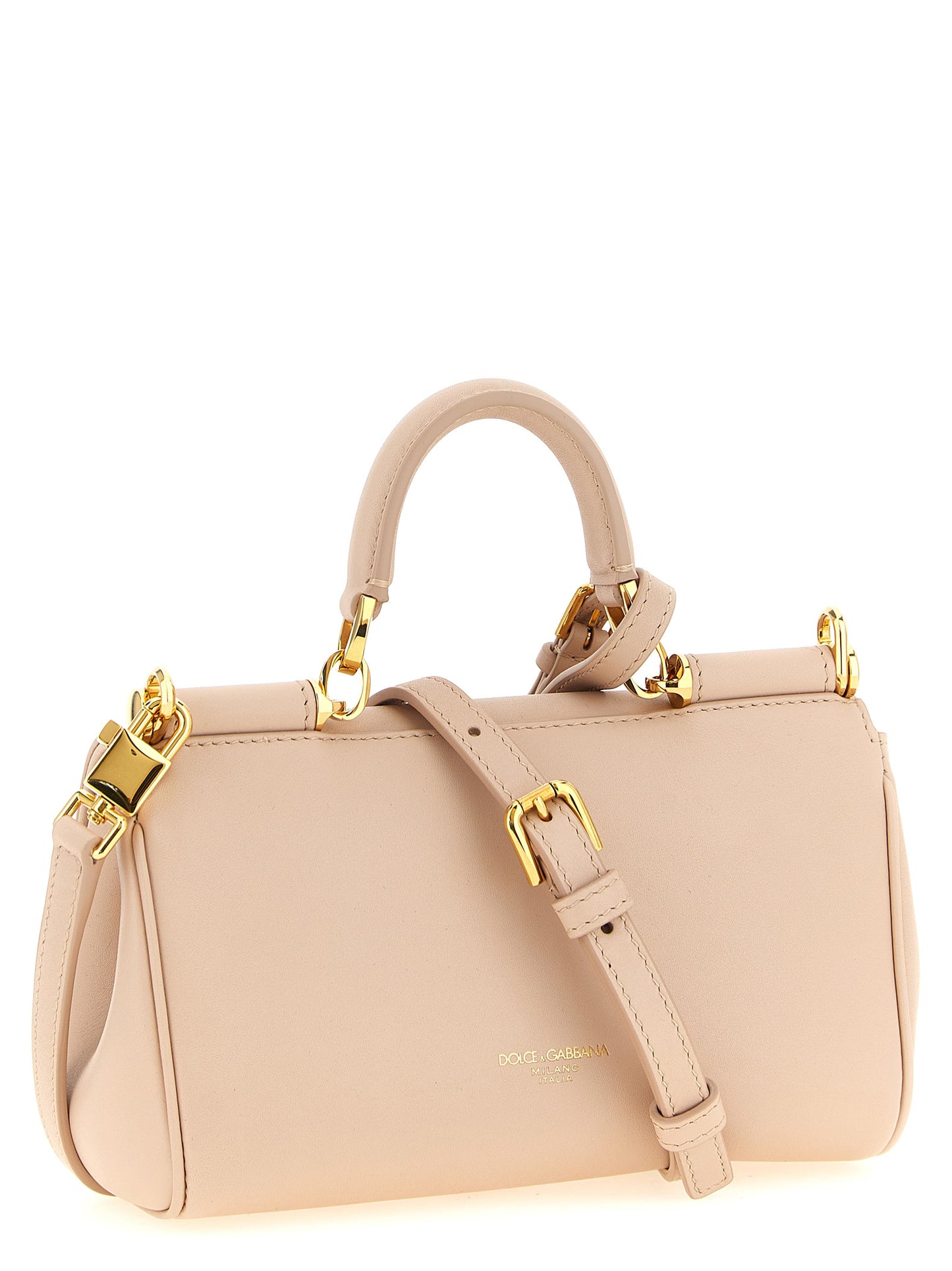 Dolce & Gabbana Handtasche aus mehrfarbigem Kalbsleder