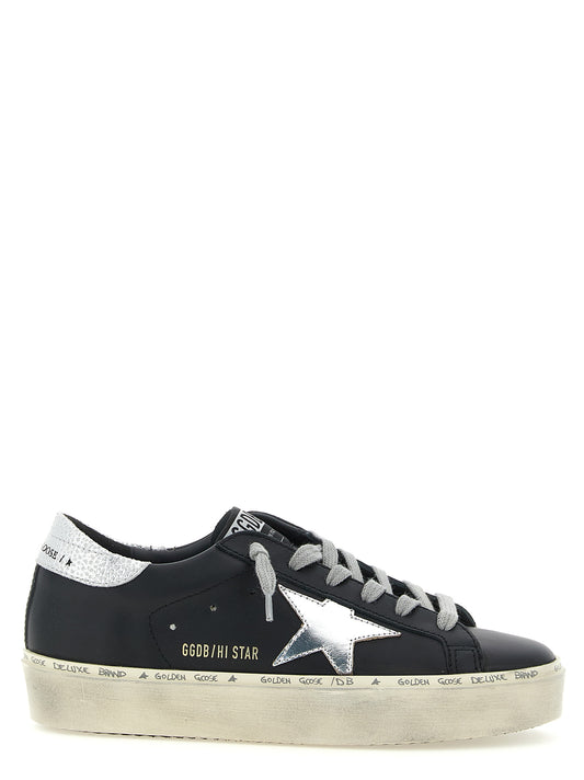 Golden Goose Schwarze Chunky Sneaker aus Rindsleder