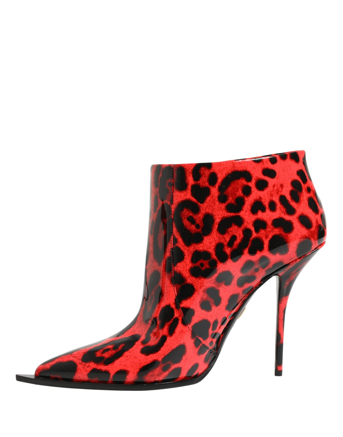 Dolce & Gabbana Red Leather Boots
