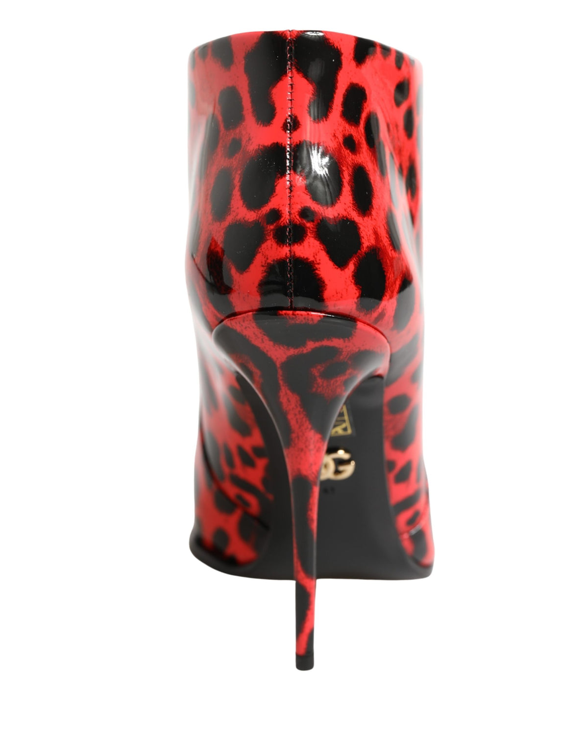 Dolce & Gabbana Red Leather Boots