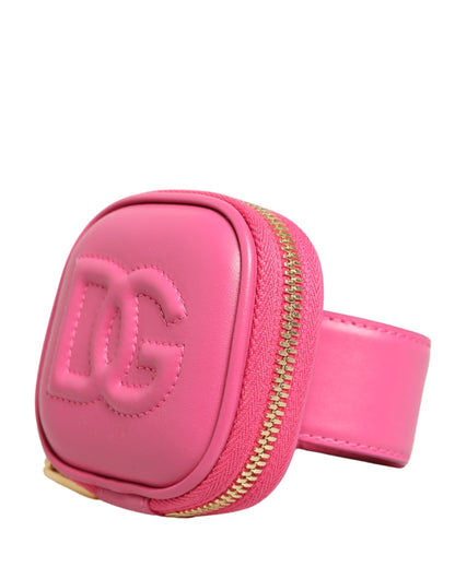 Dolce & Gabbana Pink Calf Leather Bag