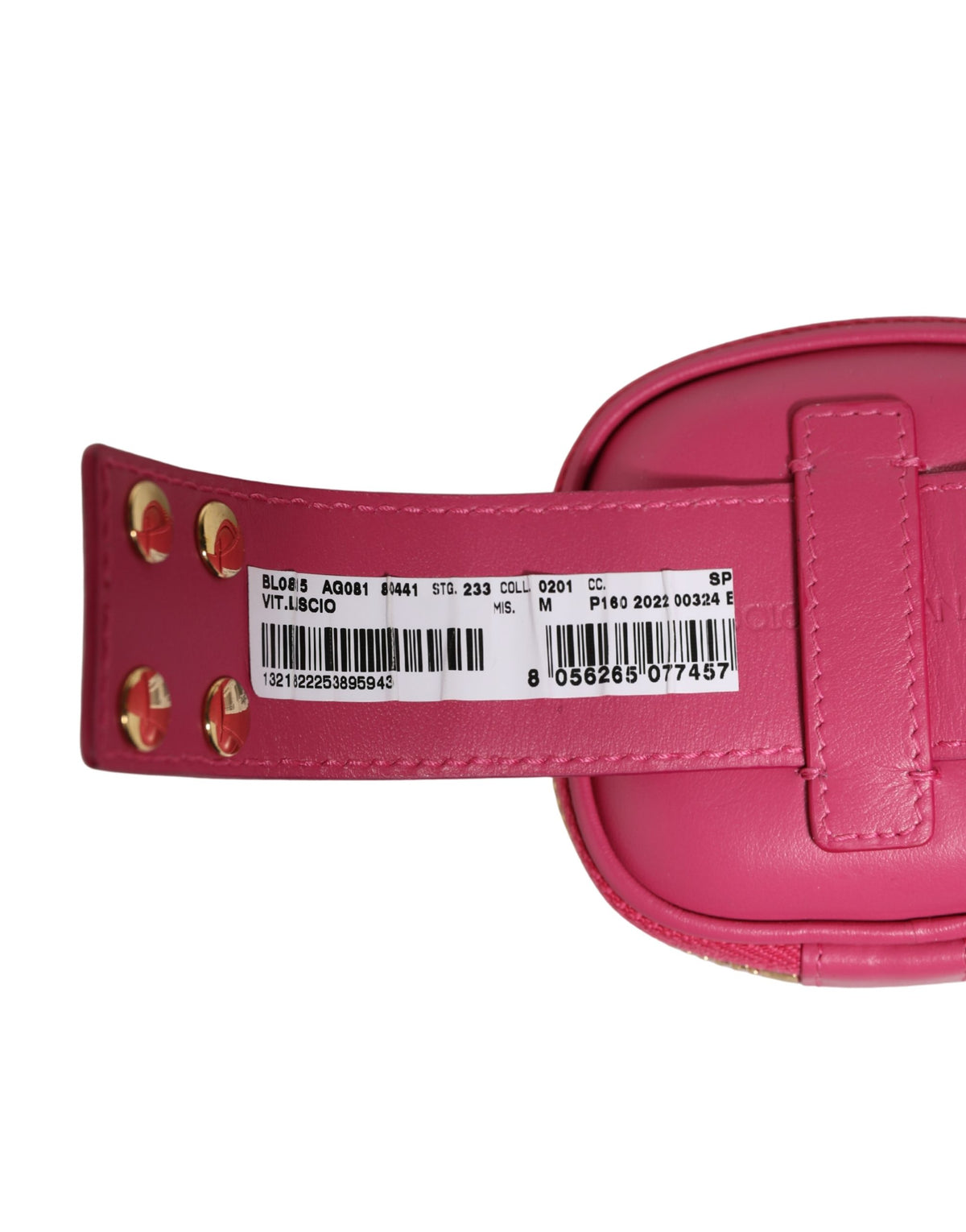 Dolce & Gabbana Pink Calf Leather Bag