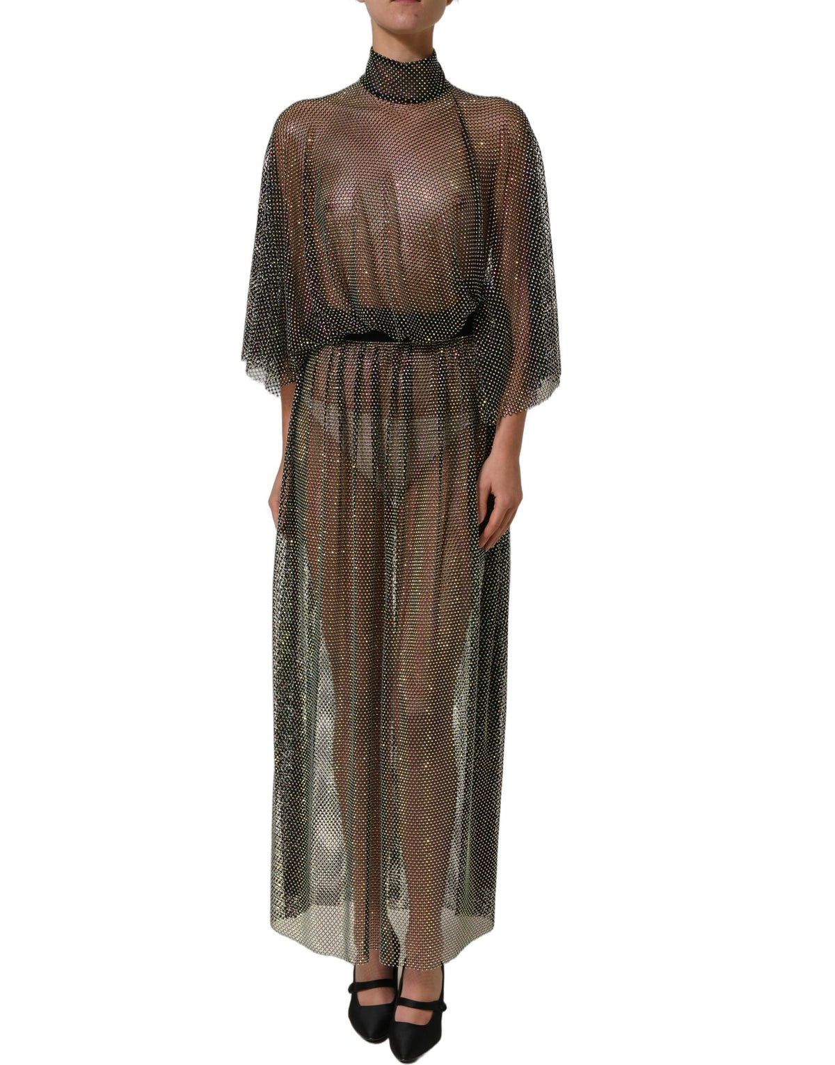 Dolce & Gabbana Black Polyester Dress