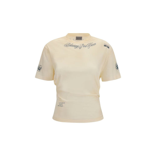 Balenciaga Beiges Baumwoll-T-Shirt
