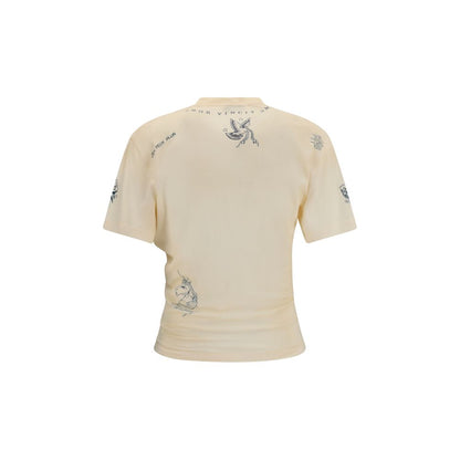 Balenciaga Beiges Baumwoll-T-Shirt
